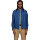 A.P.C. Blue Lightweight Denim Shirt
