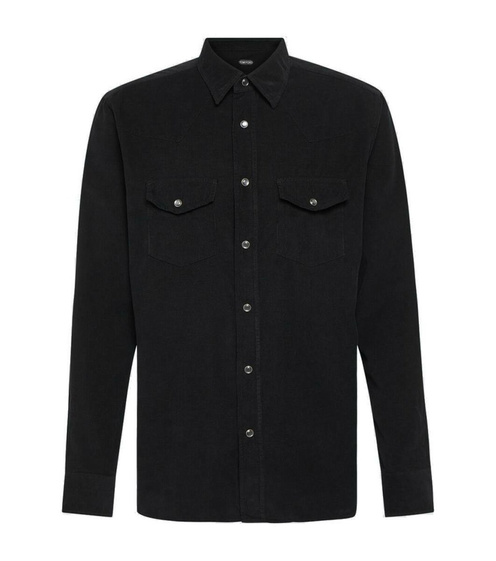 Photo: Tom Ford Cotton corduroy Western shirt