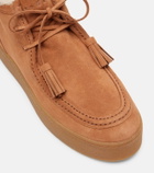 Hogan H681 suede platform desert boots