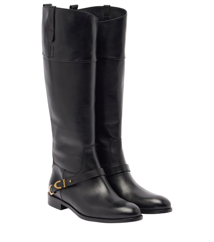 Photo: Golden Goose Charlie leather knee-high boots