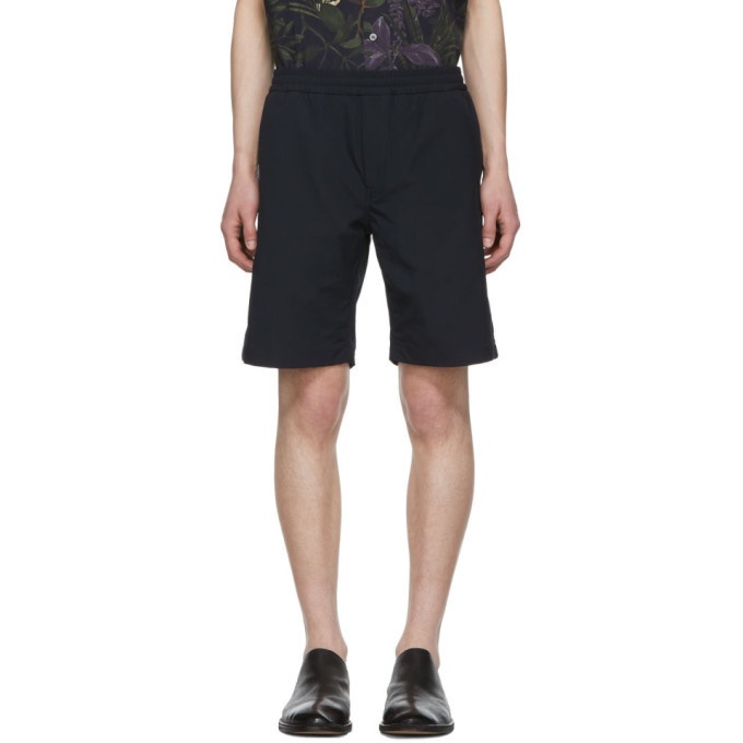 Photo: Norse Projects Navy Luther Travel Shorts