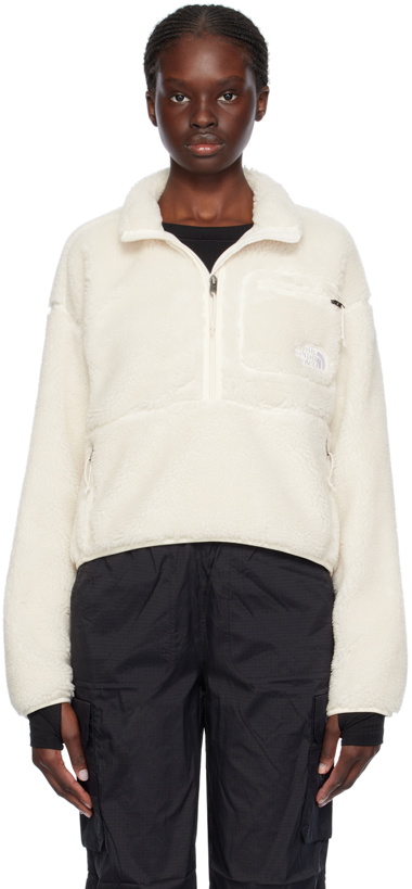 Photo: The North Face Off-White Extreme Pile Sweatshirt