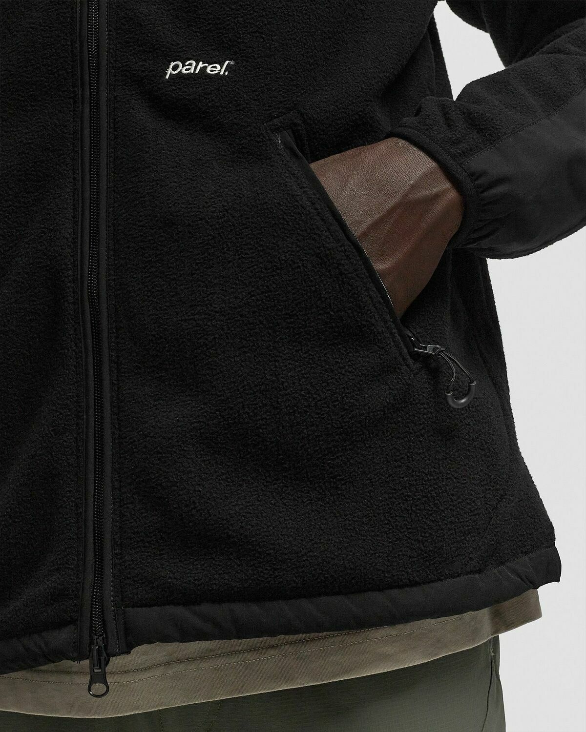 Parel Studios Andes Fleece Black Fleece Jackets