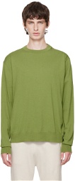 extreme cashmere Green n°233 Class Sweater