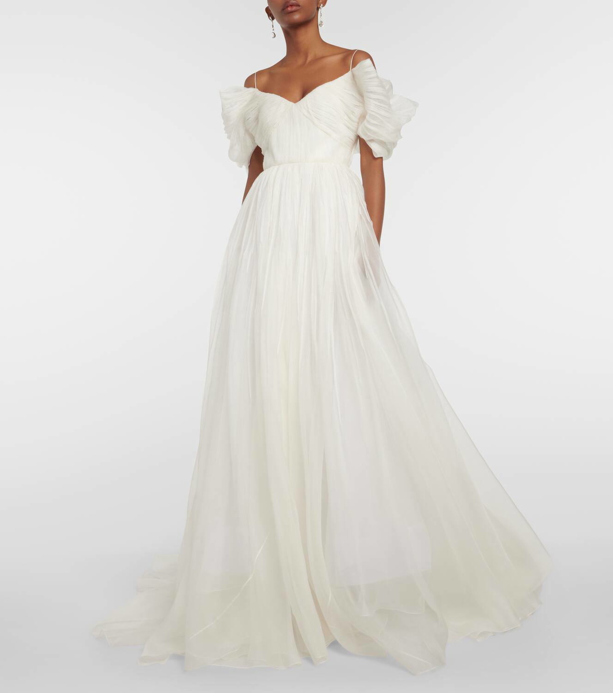 danielle frankel off the shoulder dress Danielle Frankel Eloise Dress Wedding Gown  Belle Bridal Atelier Chicago   Belle Atelier