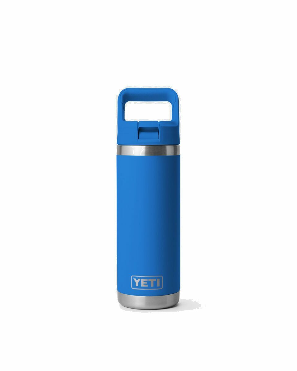 Photo: Yeti Rambler 18oz Colour Straw Bottle Blue - Mens - Outdoor Equipment