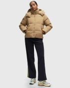 Lacoste BLOUSON Beige Womens Down & Puffer Jacket