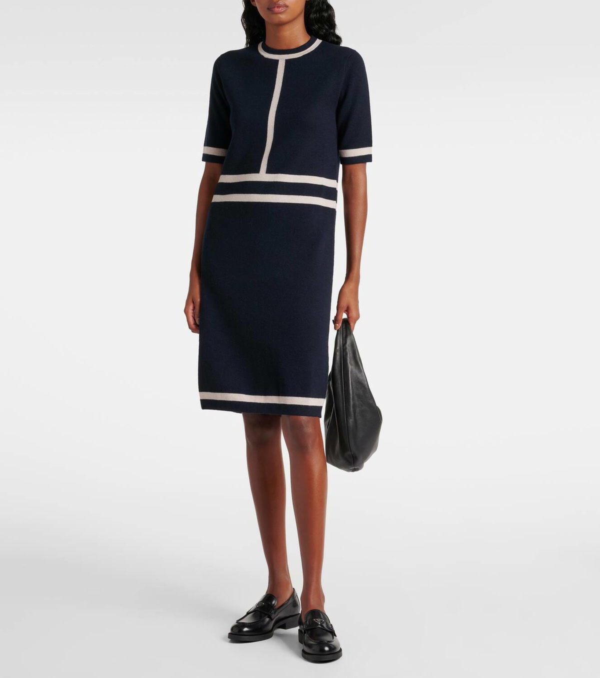 【送料 関税込】’S Max Mara Wool-blend midi dress S Max Mara Wool-blend midi dress S Max Mara