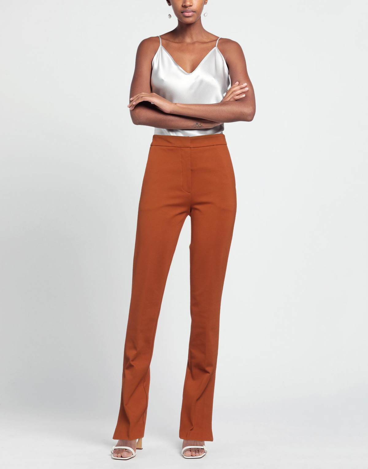 Jucca Womens Pants Rust