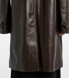 The Row Gracia leather jacket