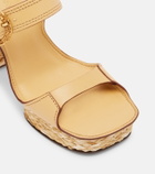 Zimmermann Solena leather platform sandals