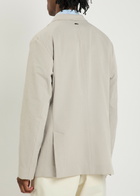 Herno Seersucker Blazer Grey