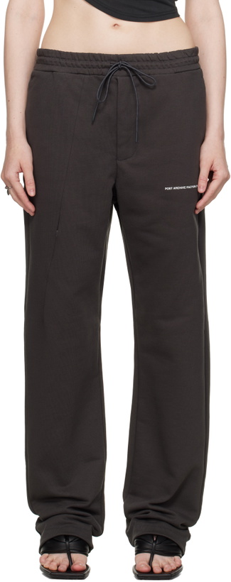Photo: POST ARCHIVE FACTION (PAF) Gray 8.0 Right Lounge Pants