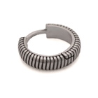 Serge DeNimes Men's Lasso Earring in Silver 