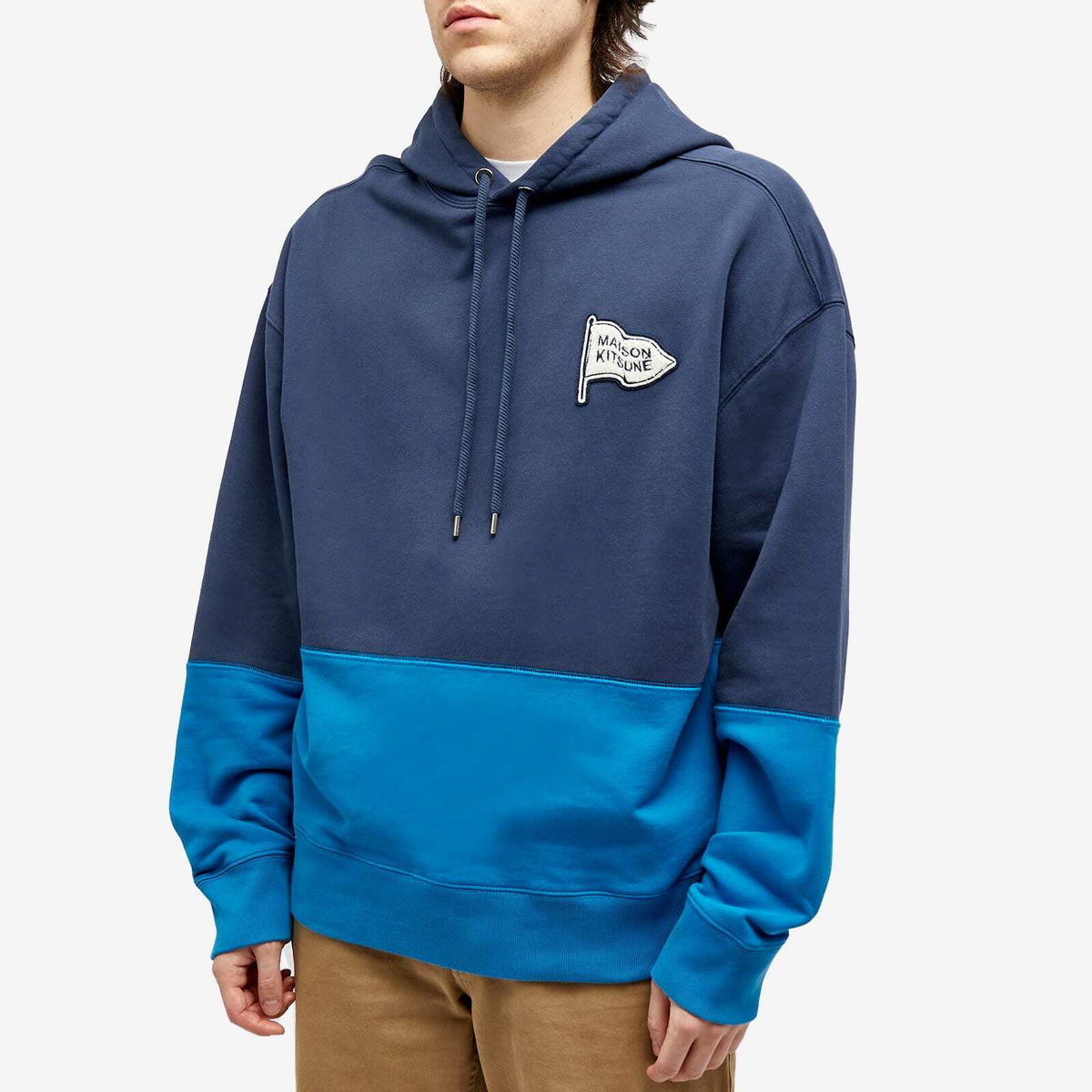 BOLD FOX HEAD PATCH COMFORT HOODIE | Maison Kitsuné