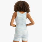 SKIMS Women's Cotton Rib Boxer - 3-Pack in Blue Quartz Cloud Multi