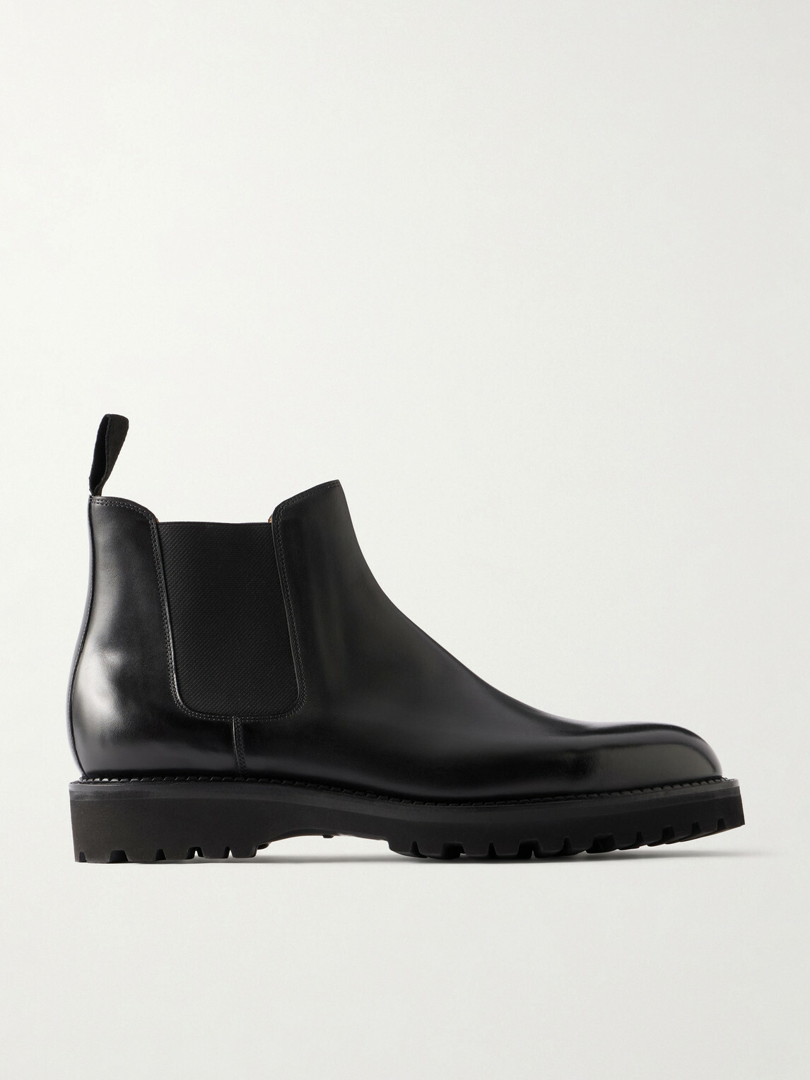 John Lobb - Lawry New Standard Leather Chelsea Boots - Black