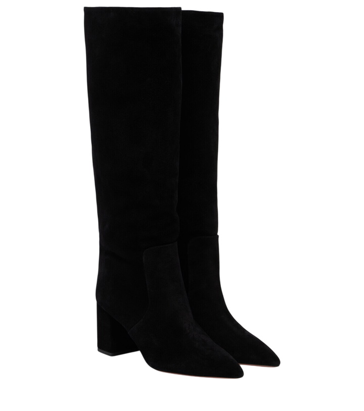 Photo: Paris Texas Anja suede knee-high boots