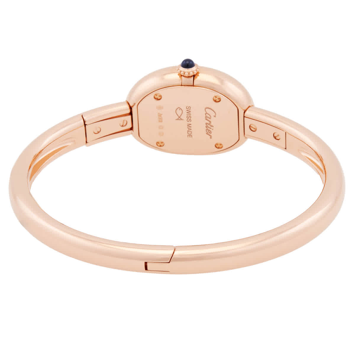 Cartier Baignoire Quartz Silver Dial Ladies Watch WGBA0047