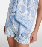 Pucci Angoli silk twill top