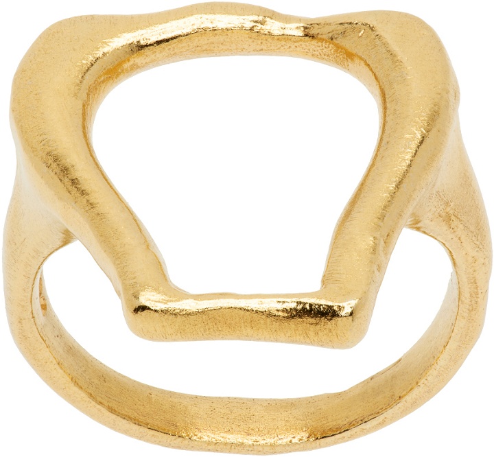 Photo: Alighieri Gold 'The Link Of Wanderlust' Ring