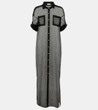 Jade Swim Mika mesh shirt dress