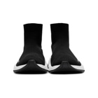 Balenciaga Black and White Speed Sneakers