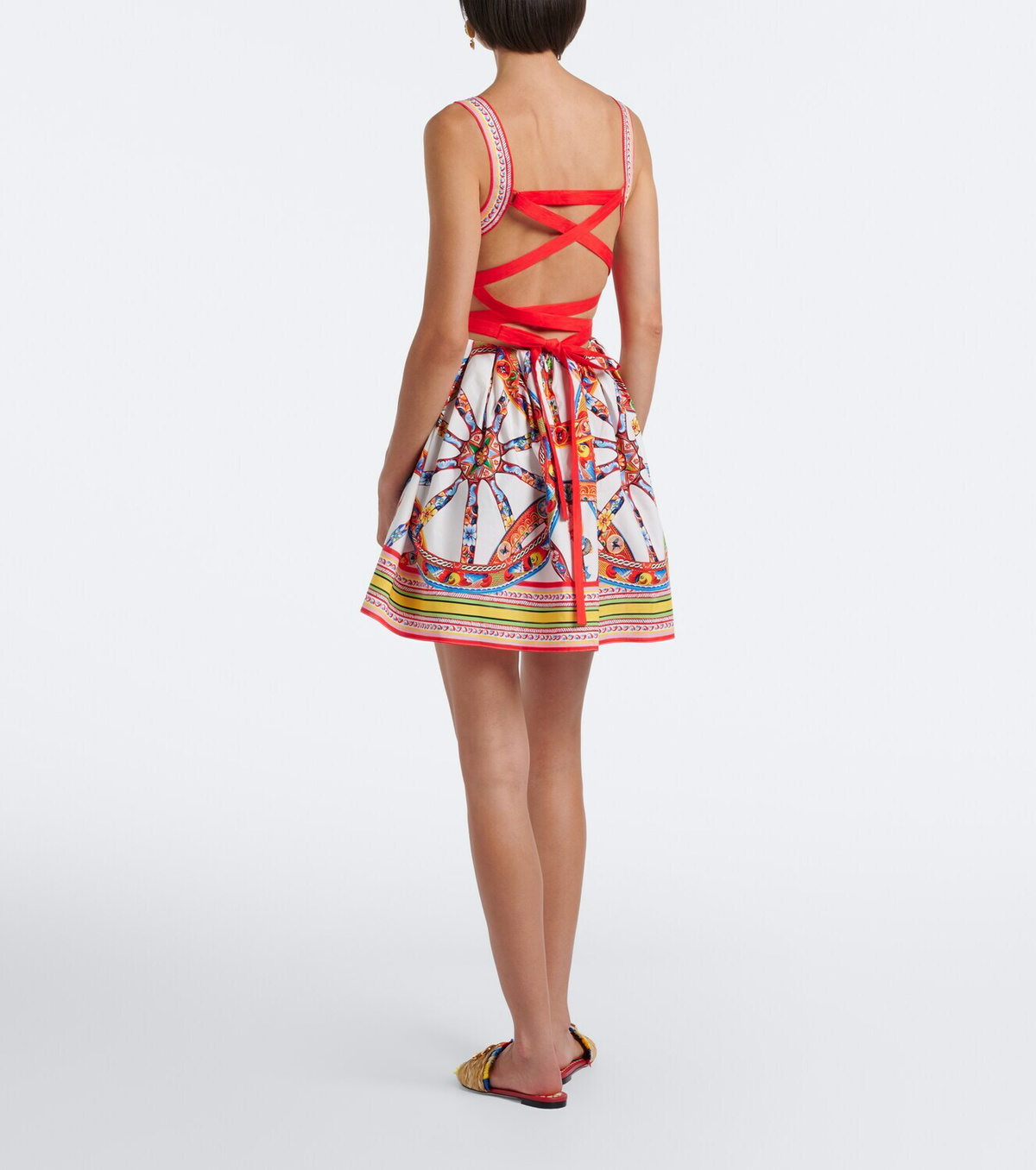 Dolce&Gabbana Caretto cotton minidress