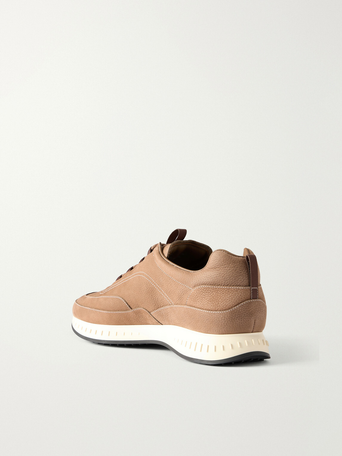 John Lobb - Laced Stream Nubuck Sneakers - Brown