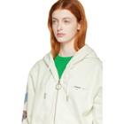 Off-White Off-White Diag Multicolor Zipped Hoodie