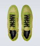 Prada Elastic Collapse Re-Nylon and suede sneakers