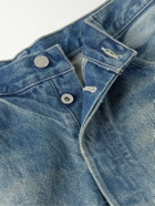 Auralee - Wide-Leg Selvedge Jeans - Blue