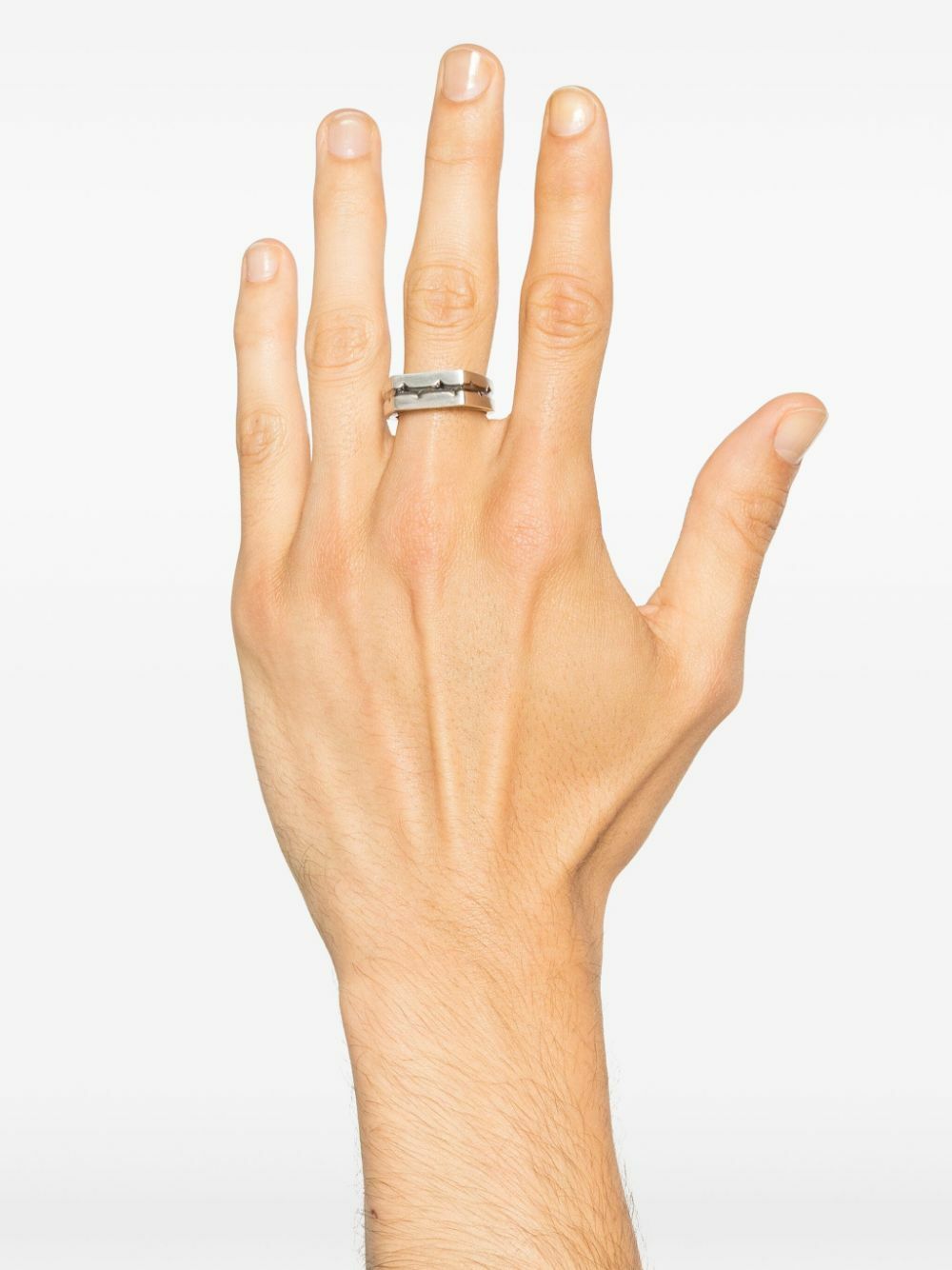Stephen Webster Sterling Silver Thorn Addiction Malachite Ring