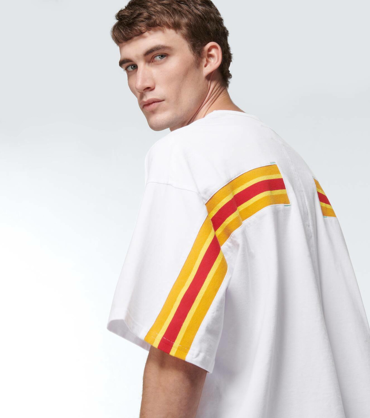 Incotex x Facetasm Logo cotton jersey T-shirt