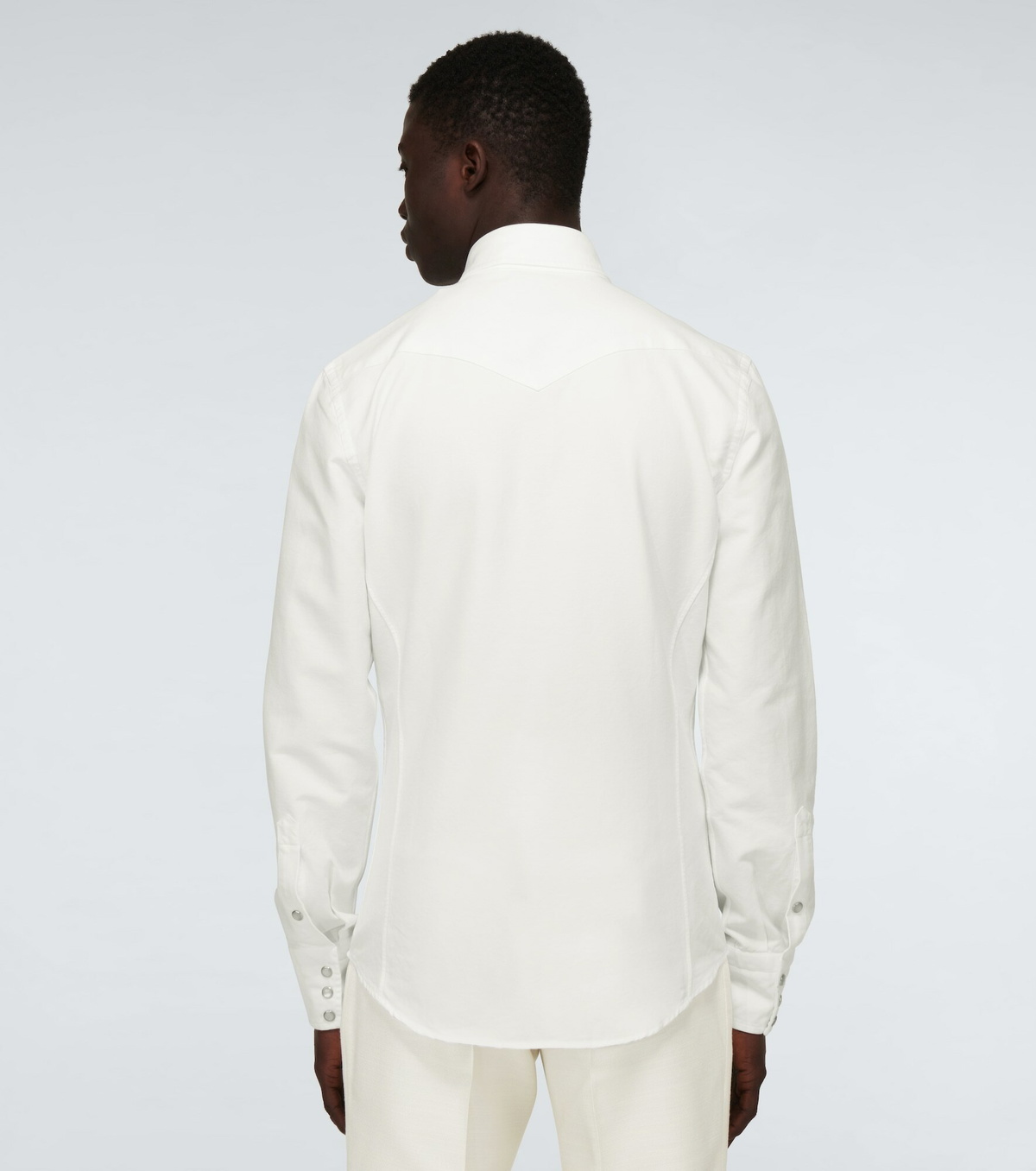 Tom Ford - Western long-sleeved cotton shirt TOM FORD