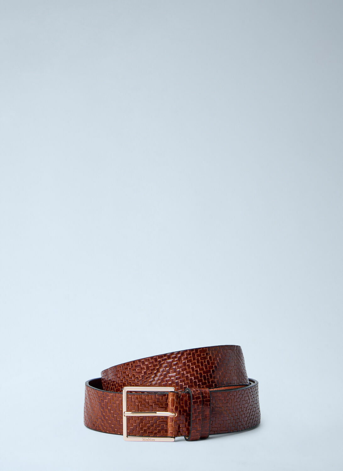 Max Mara Braided Leather Belt