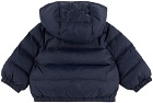 Moschino Baby Blue Hooded Jacket