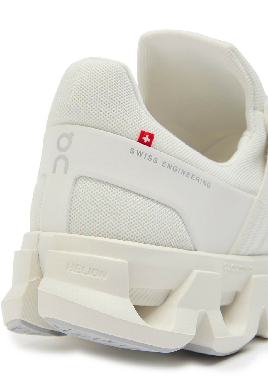 ON Cloudswift 4 AD Panelled Mesh-knit Sneakers Cream