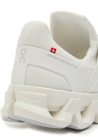 ON Cloudswift 4 AD Panelled Mesh-knit Sneakers Cream