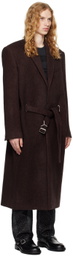 Y/Project Brown Y Belt Coat