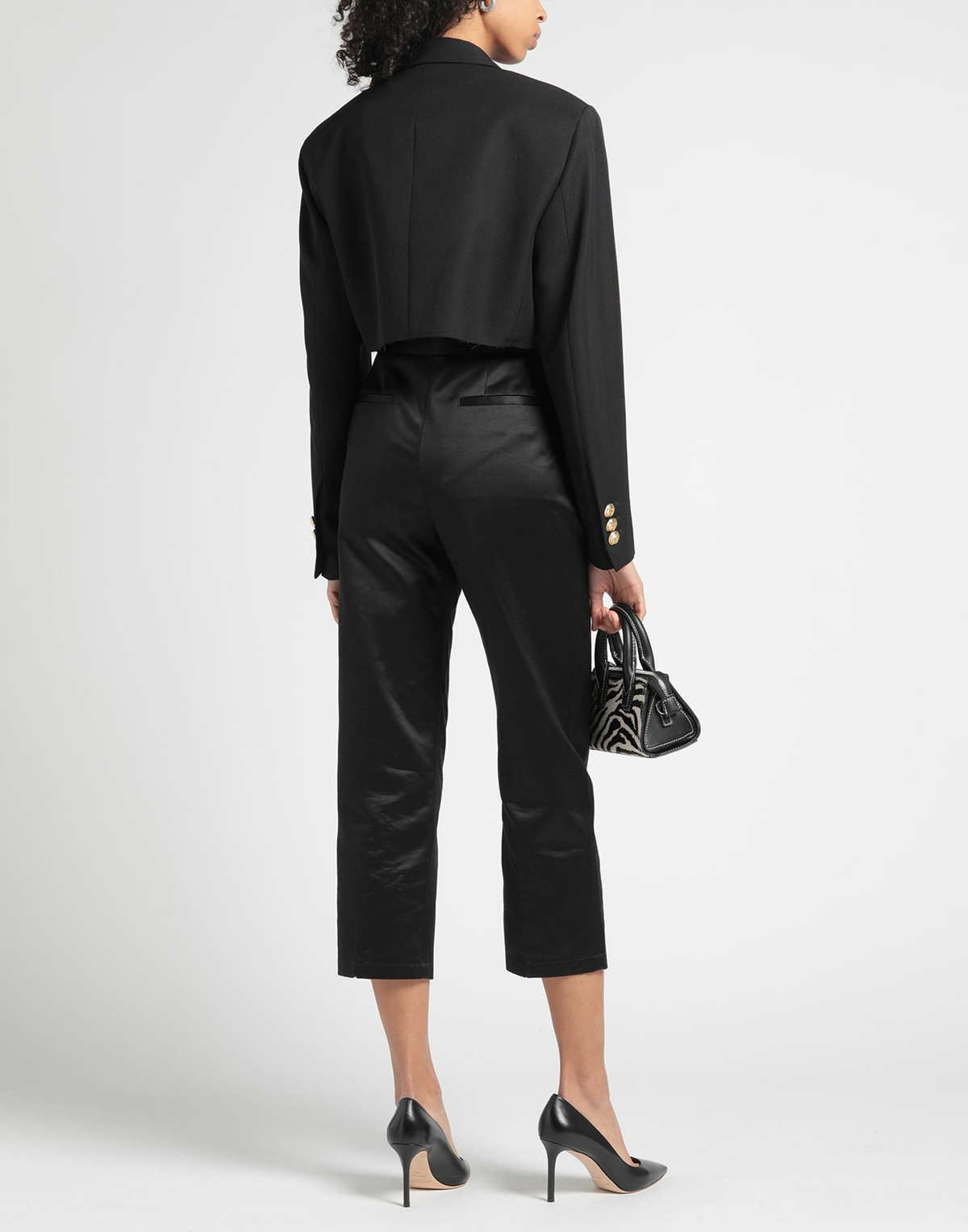 Palm Angels Womens Blazer in Black