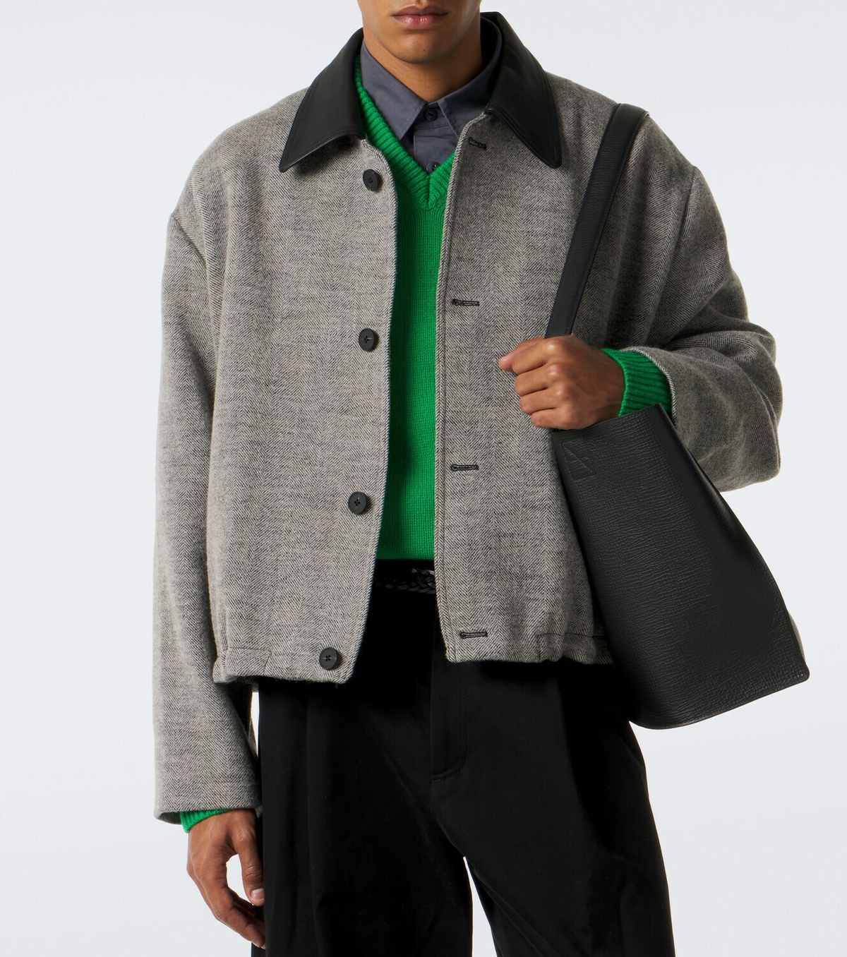 Studio Nicholson Howth wool and cotton-blend twill jacket