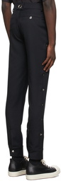 Spencer Badu Black Twill Trousers