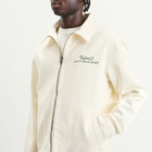 END. x Palmes Men's Lawn Zip Jacket in Off-White
