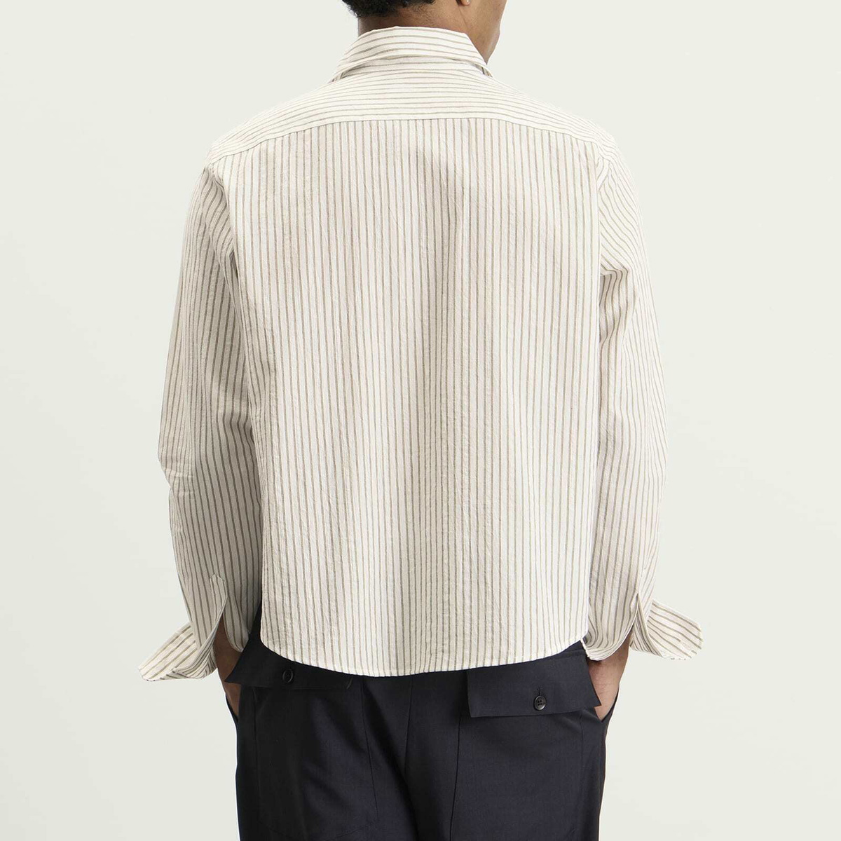 Second/Layer Men's Second Layer Sherman Shirt in Stripe
