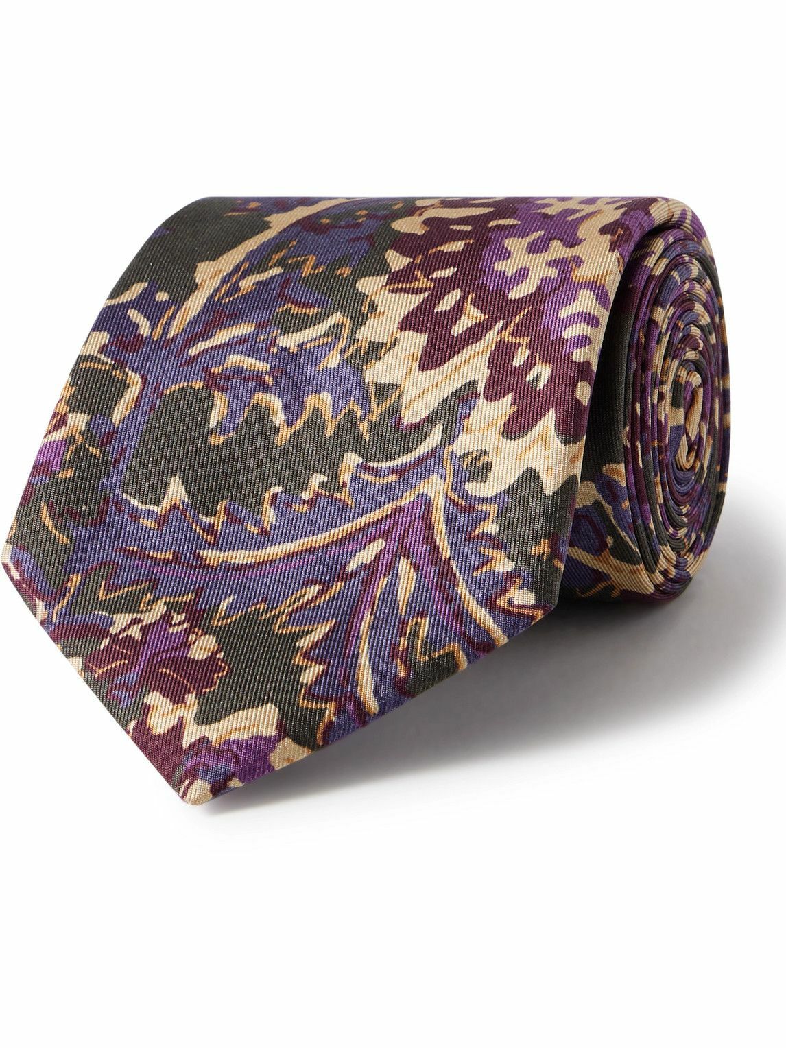 Favourbrook - Charleston 7.5cm Floral-Print Silk Tie