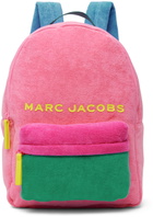 Marc Jacobs Kids Pink Printed Backpack