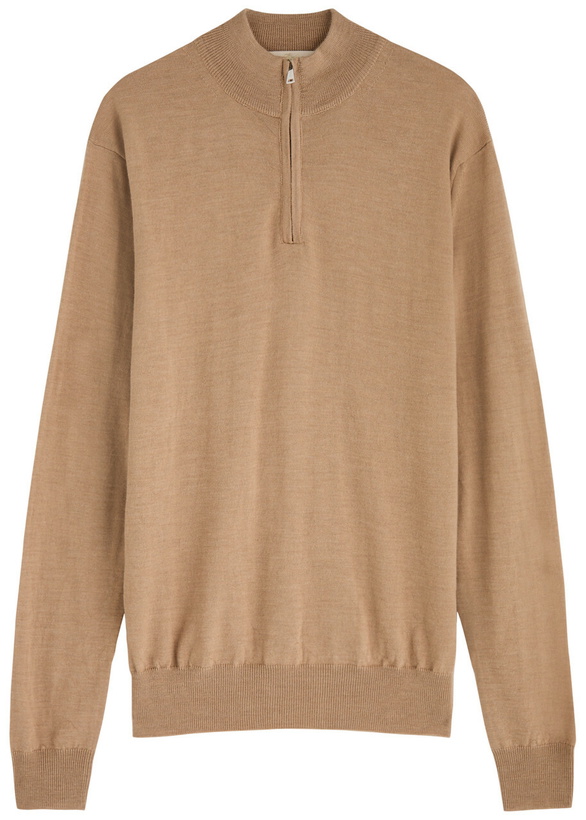 Photo: Aurélien Half-zip Wool Jumper