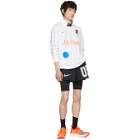 NikeLab White Off-White Edition M NRG Carbon Home Jersey T-Shirt