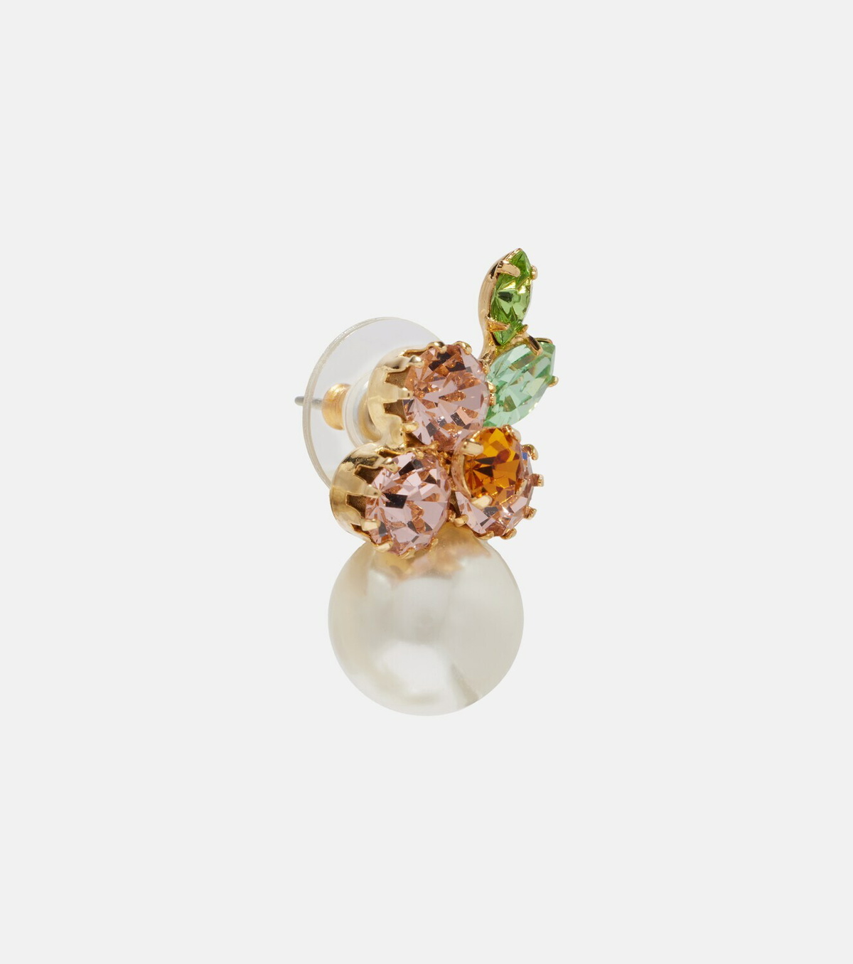 Jennifer Behr Vivi embellished floral earrings